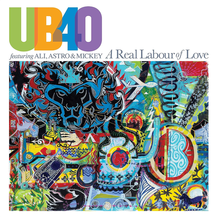 UB40 Feat. Ali, Astro & Mickey - A real labour of love, 1CD, 2018
