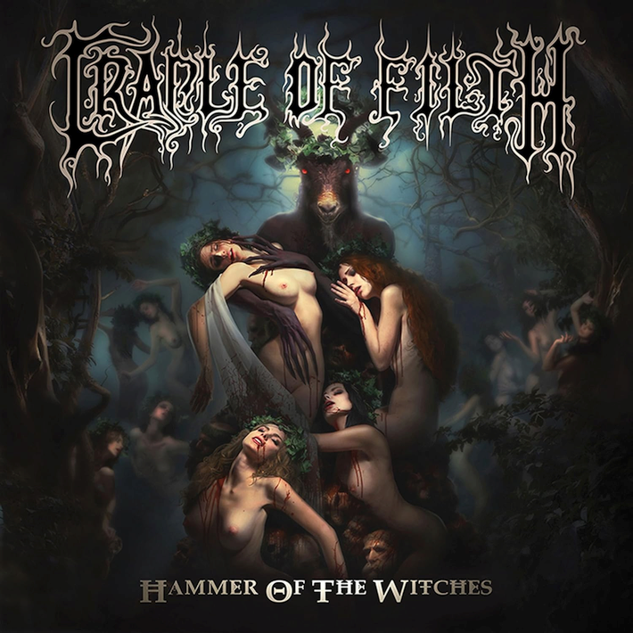 Cradle Of Filth - Hammer of the witches, 1CD, 2015