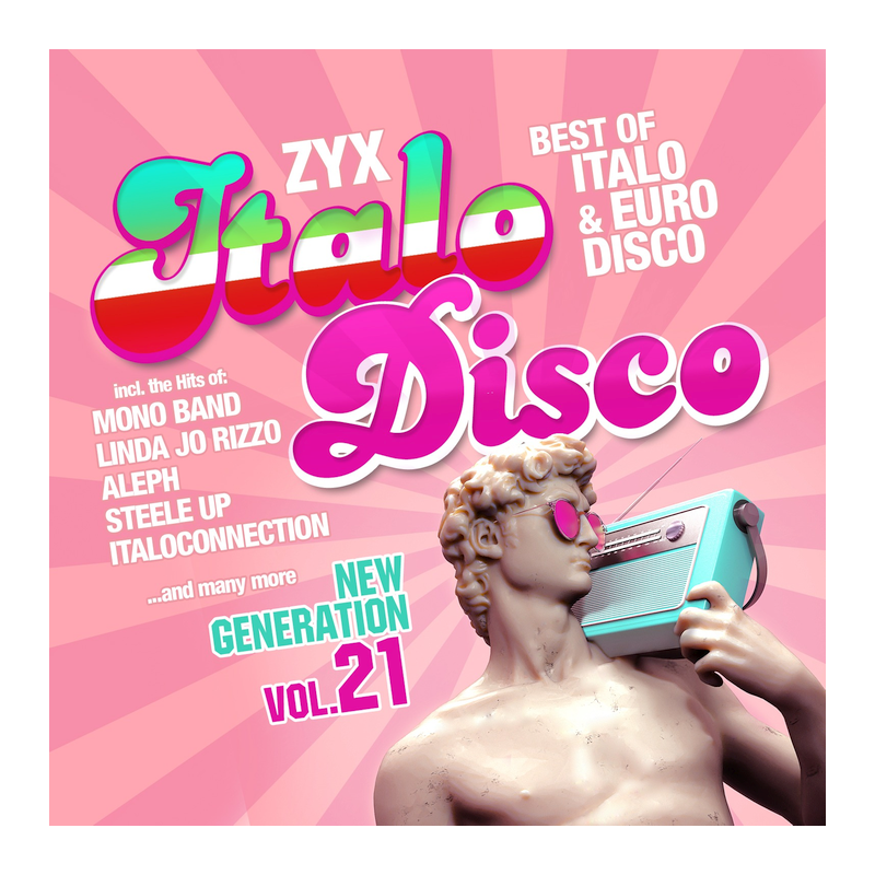 Kompilace - ZYX Italo disco-New generation-Vol. 21, 2CD, 2022
