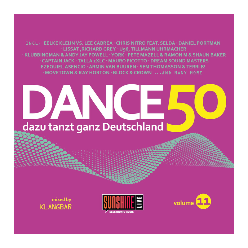 Kompilace - Dance 50-Volume 11, 2CD, 2023