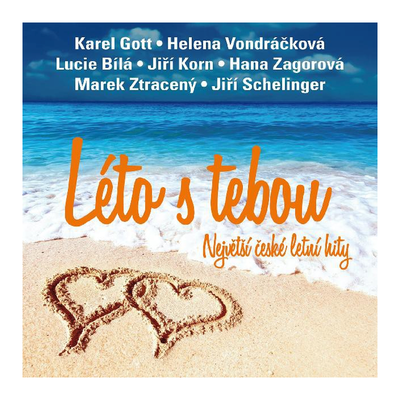 Kompilace - Léto s tebou-Největší české letní hity, 2CD, 2021