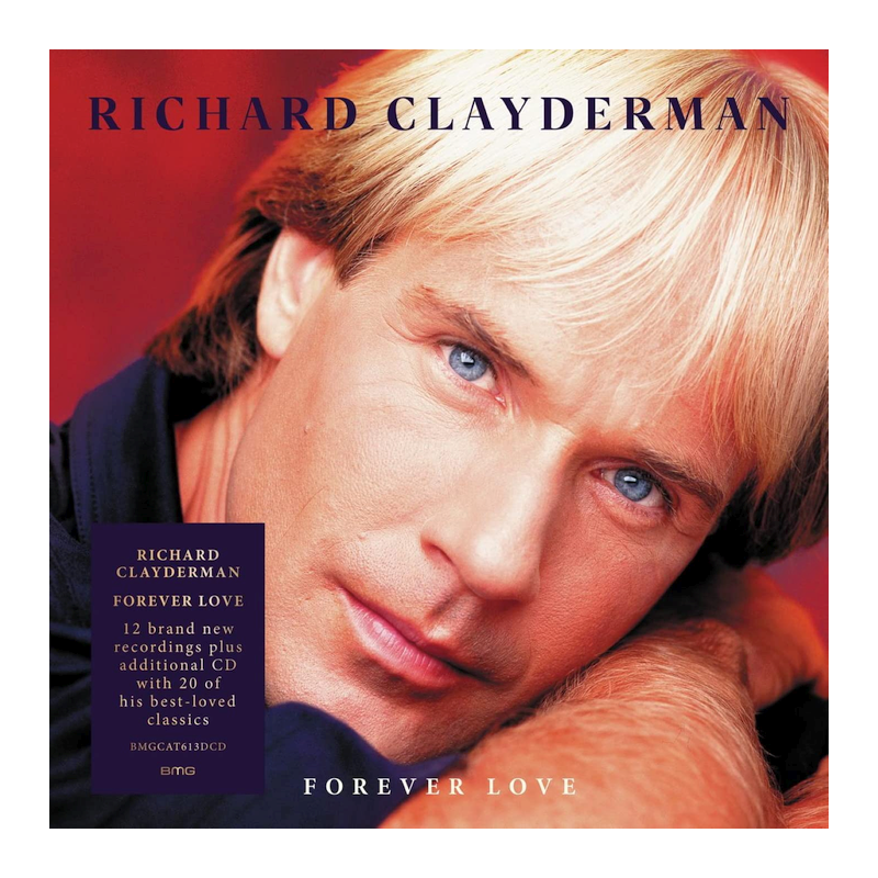 Richard Clayderman - Forever love, 2CD, 2022