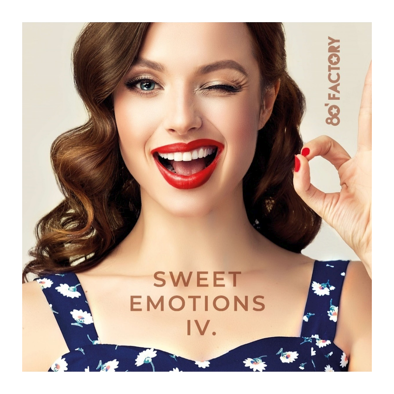 80's Factory - Sweet emotions IV., 1CD, 2022