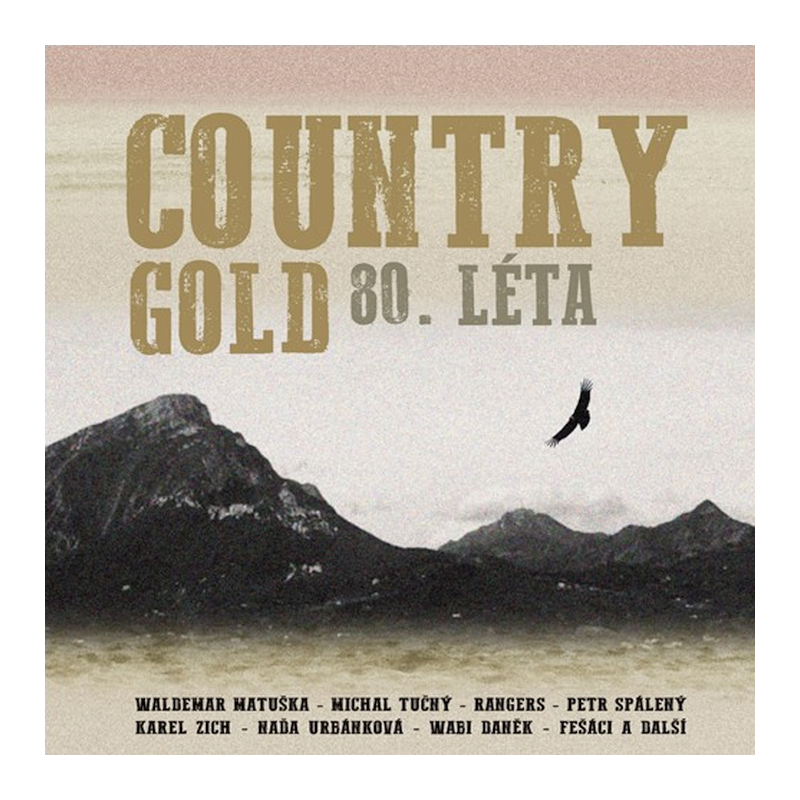 Kompilace - Country gold 80. léta, 2CD, 2019