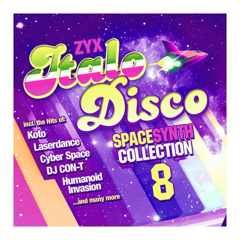 Kompilace - ZYX Italo-Disco spacesynth collection 8, 2CD, 2022