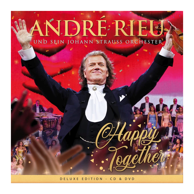 André Rieu, Johann Strauss Orchestra - Happy together, 1CD+1DVD, 2021