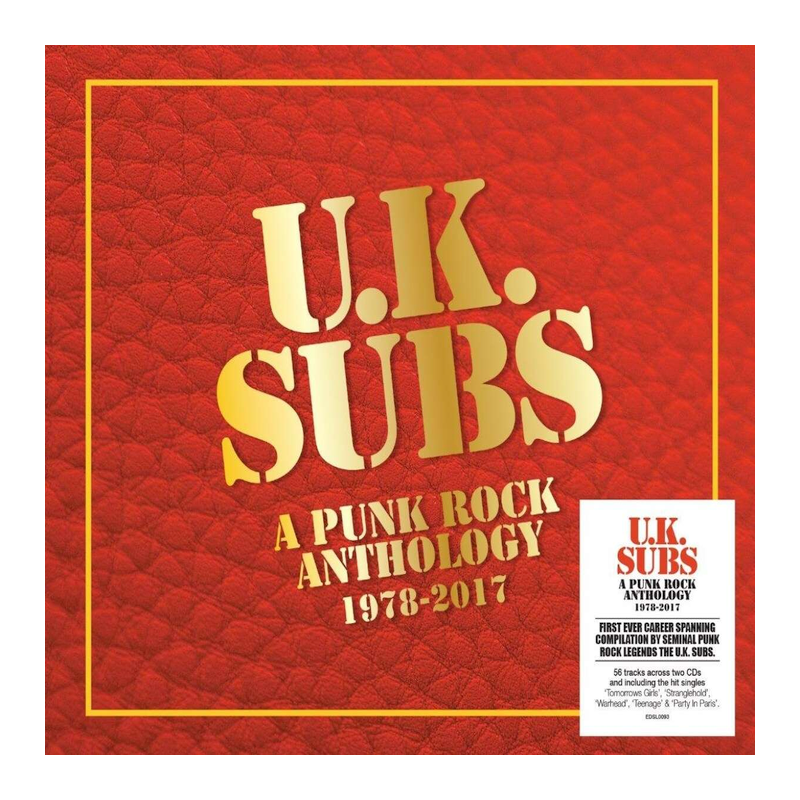 Kompilace - U.K. Subs - A punk rock anthology-1978-2017, 2CD, 2021