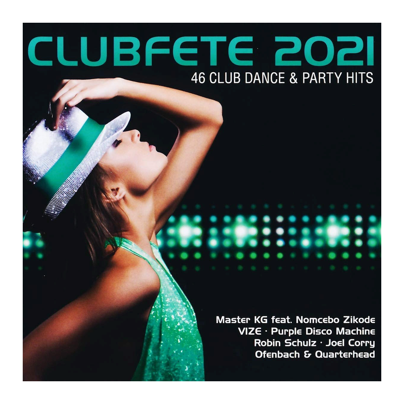 Kompilace - Clubfete 2021 (46 club dance & party hits), 2CD, 2020
