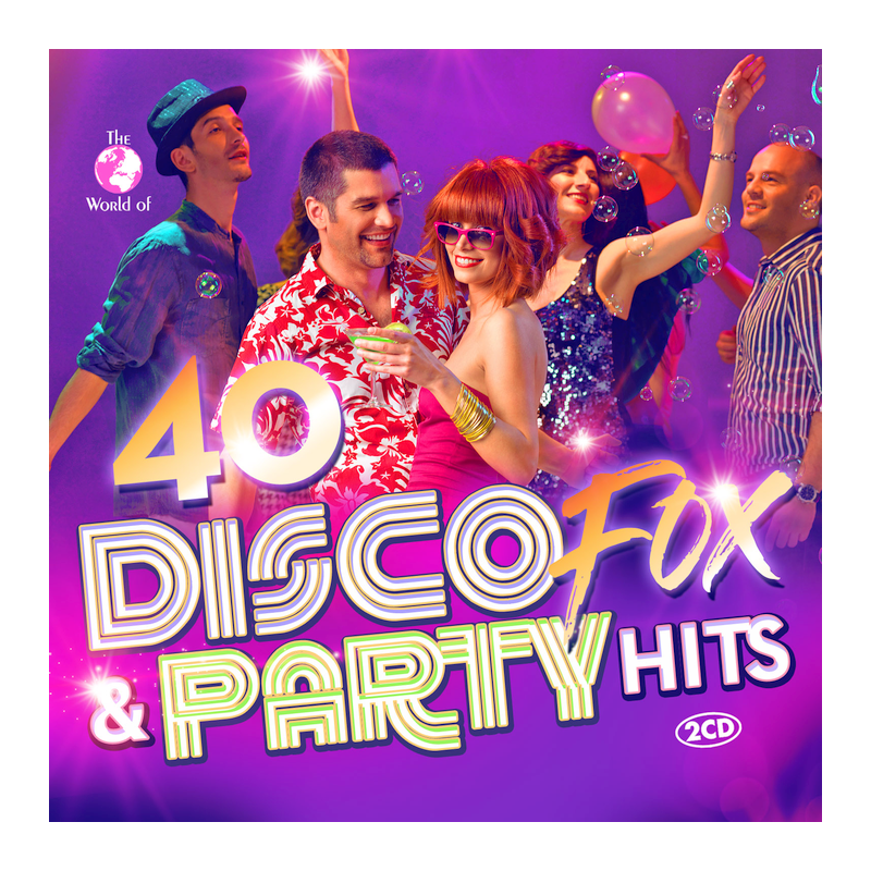 Kompilace - 40 disco fox & party hits, 2CD, 2021