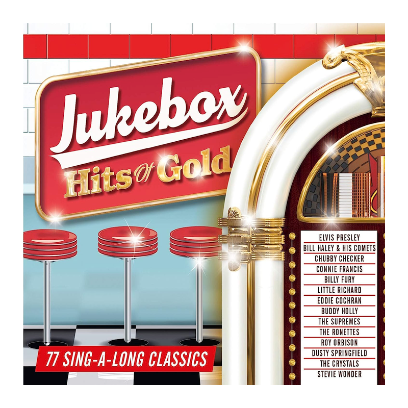 Kompilace - Jukebox-Hits of gold, 3CD, 2021
