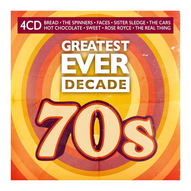 Kompilace - Greatest ever decade-70s, 4CD, 2021
