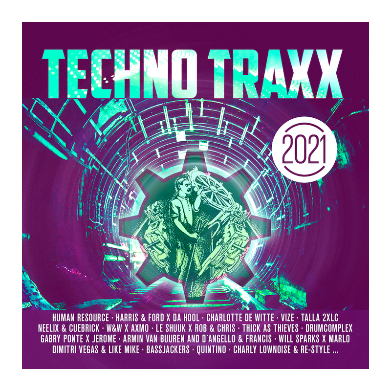 Kompilace - Techno traxx 2021, 2CD, 2021
