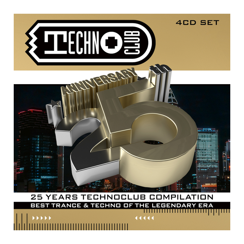 Kompilace - 25 years-Technoclub compilation, 4CD, 2023