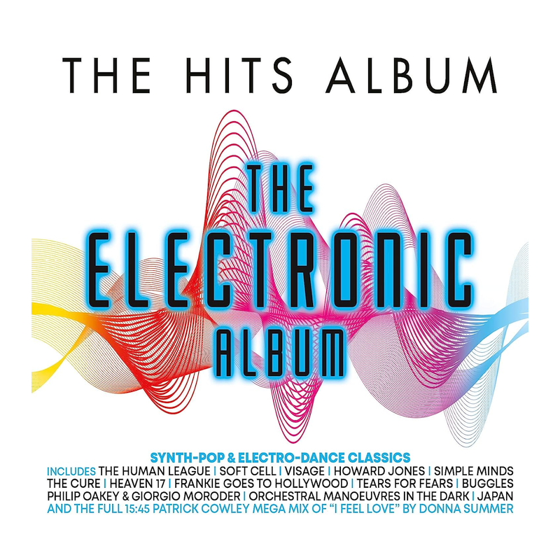 Kompilace - The hits album-The electronic album, 4CD, 2021