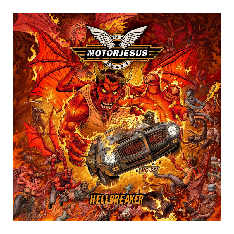 Motorjesus - Hellbreaker, 1CD, 2021