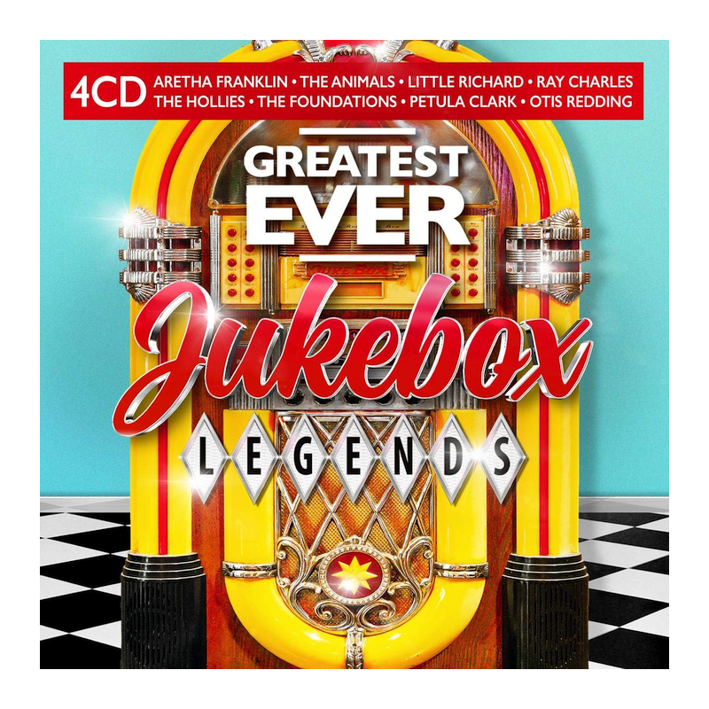 Kompilace - Greatest ever Jukebox legends, 4CD, 2021