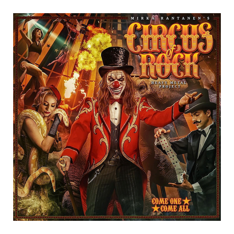 Circus Of Rock - Come one, come all, 1CD, 2021