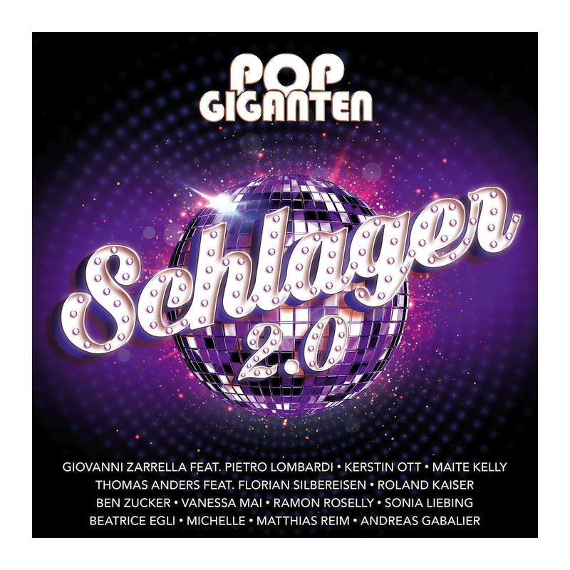 Kompilace - Pop Giganten-Schlager 2.0, 2CD, 2021