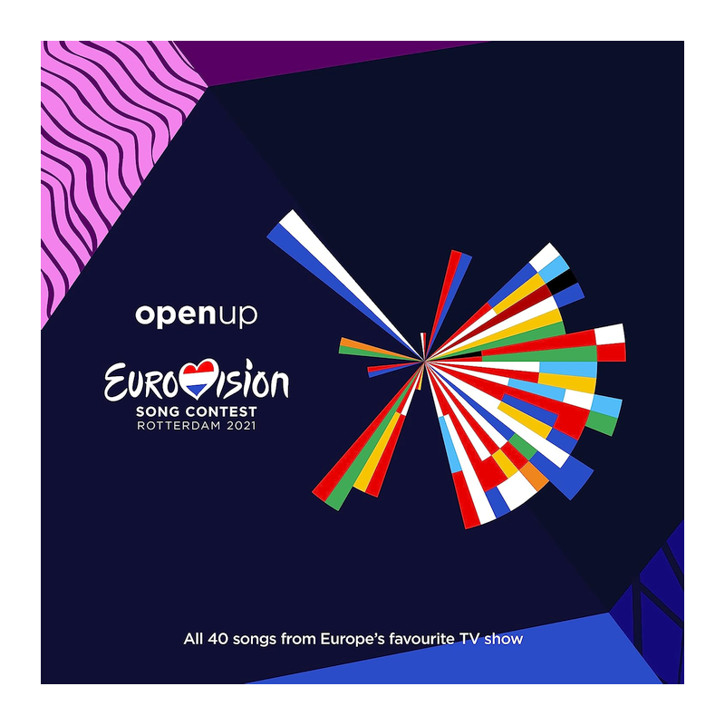 Kompilace - Eurovision Song Contest-Rotterdam 2021, 2CD, 2021