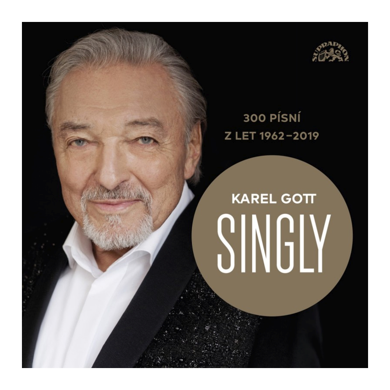 Karel Gott - Singly-300 písní z let 1962-2019, 15CD, 2019