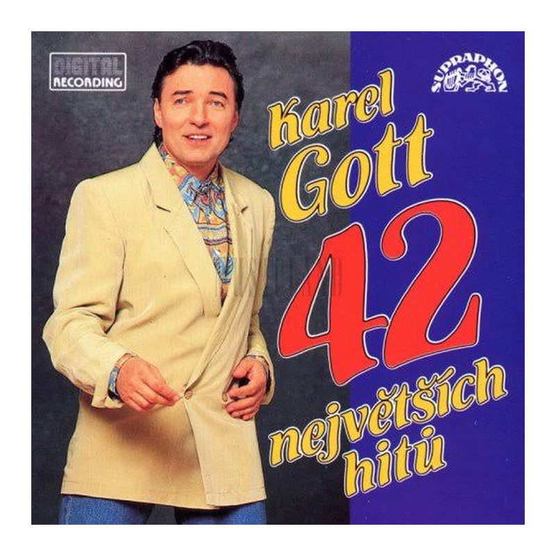 Karel Gott - 42 největších hitů, 2CD, 1991