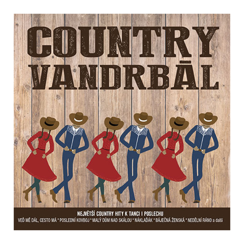 Kompilace - Country vandrbál, 2CD, 2020