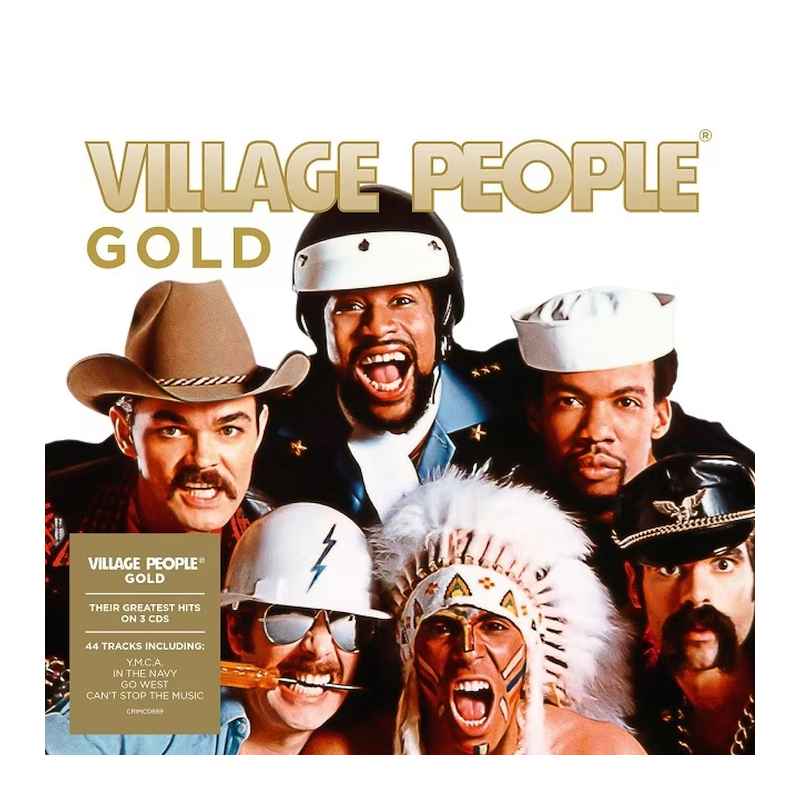 Village People - Gold, 3CD, 2019
