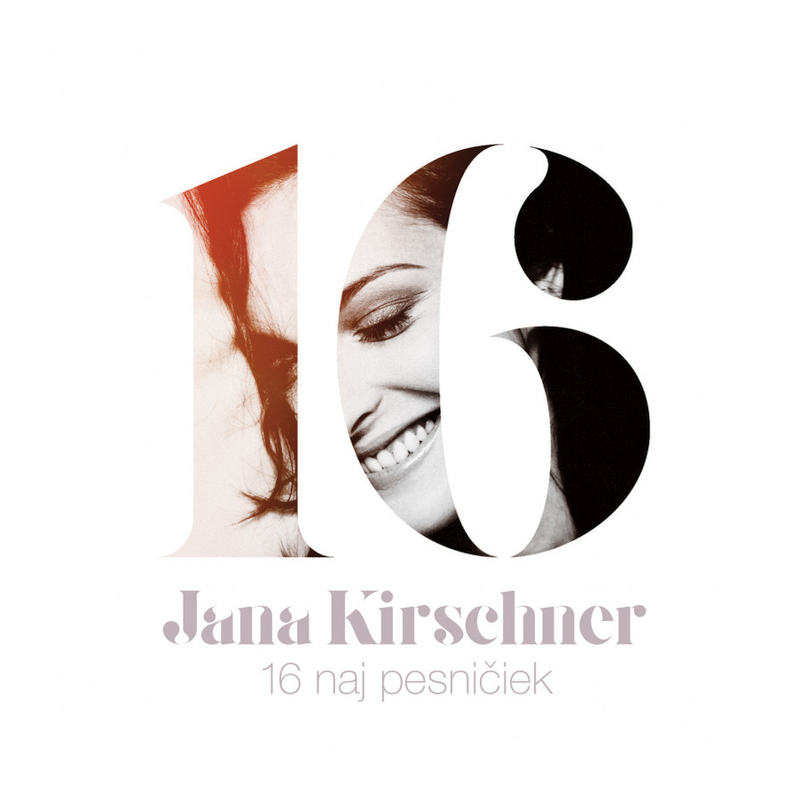 Jana Kirschner - 16 naj pesničiek, 1CD, 2015