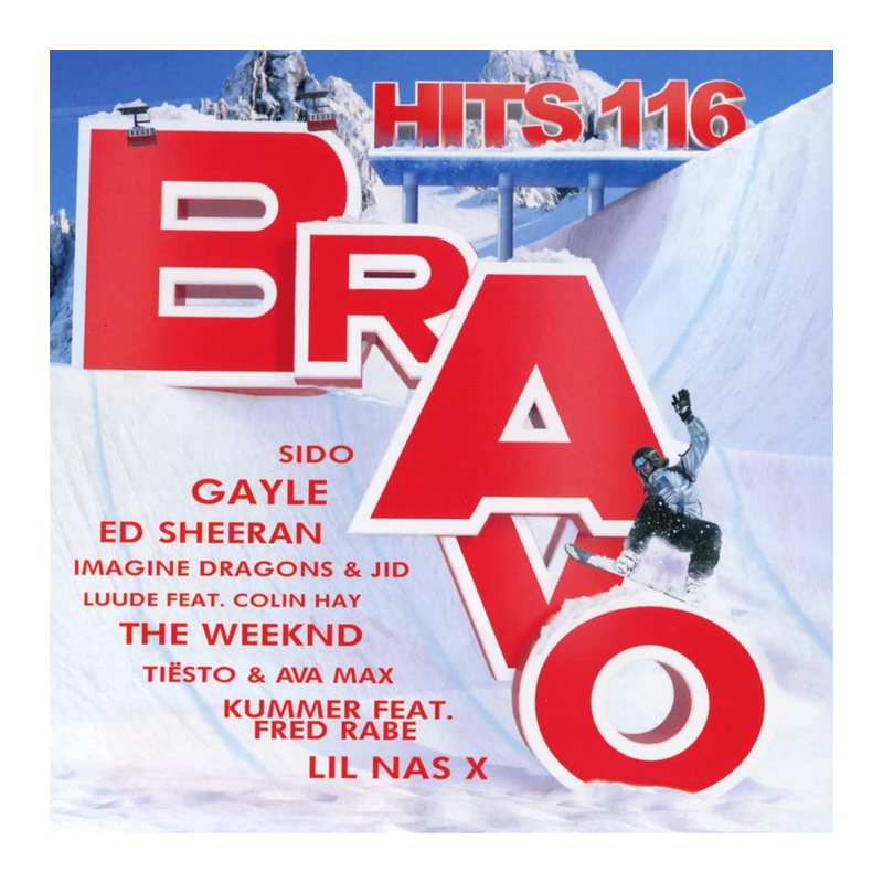 Kompilace - Bravo hits 116, 2CD, 2022