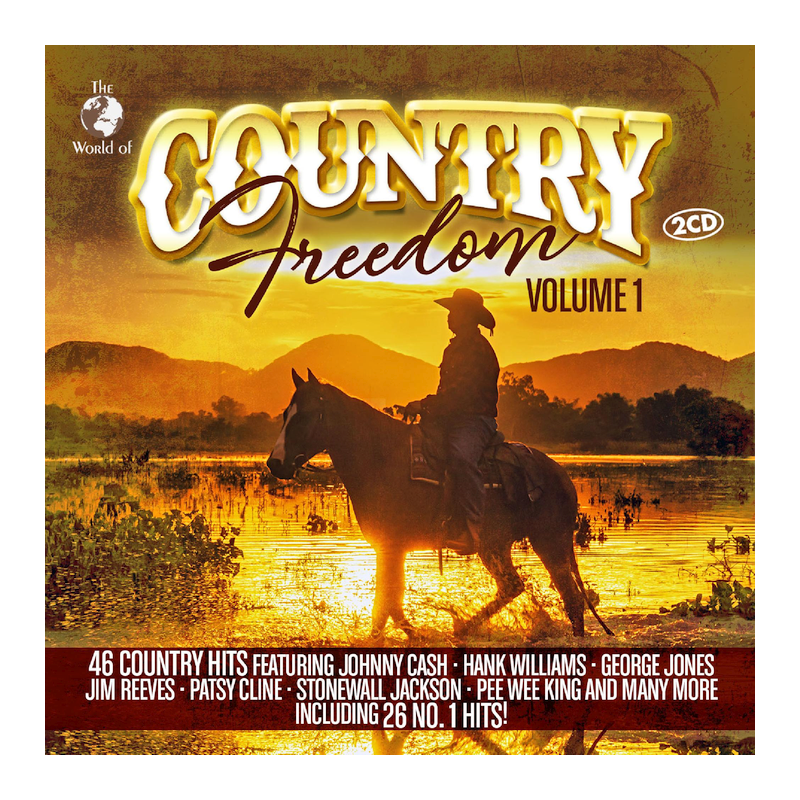 Kompilace - Country freedom-Volume 1, 2CD, 2020