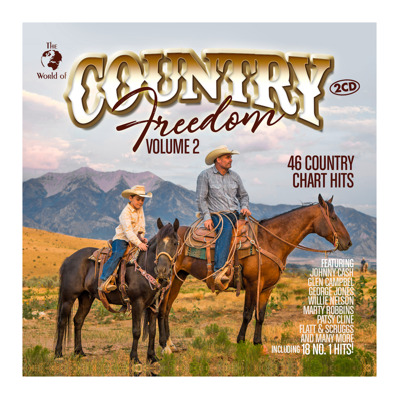Kompilace - Country freedom-Volume 2, 2CD, 2020