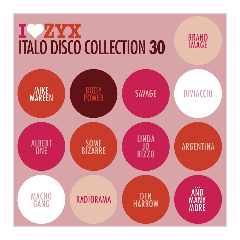 Kompilace - ZYX italo disco collection 30, 3CD, 2020