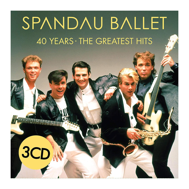 Spandau Ballet - 40 years-The greatest hits, 3CD, 2020