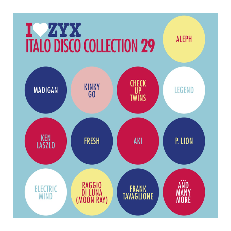 Kompilace - ZYX italo disco collection 29, 3CD, 2020