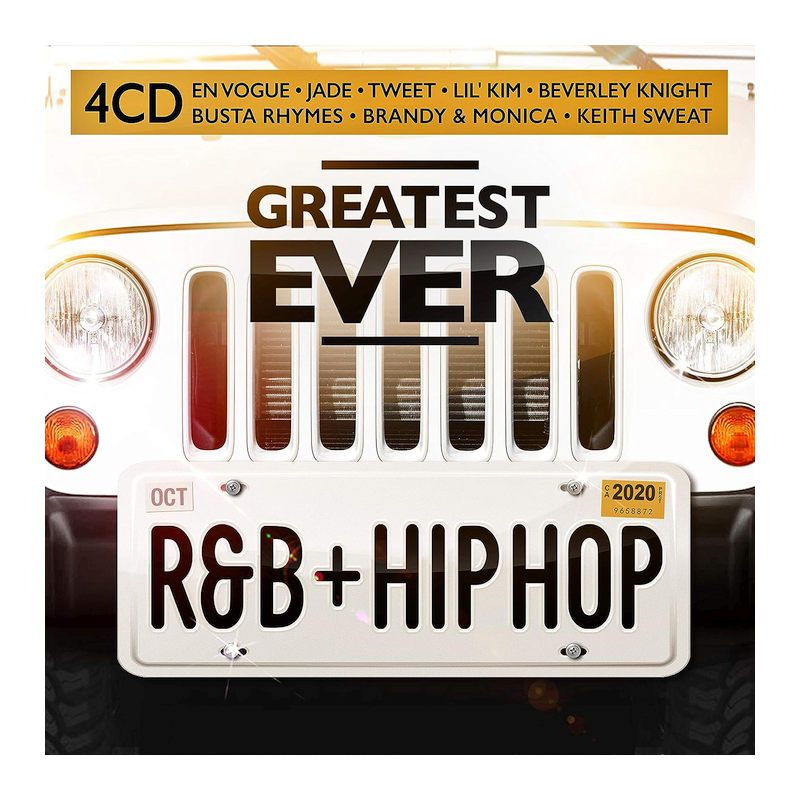 Kompilace - Greatest ever R&B & hip hop, 4CD, 2020