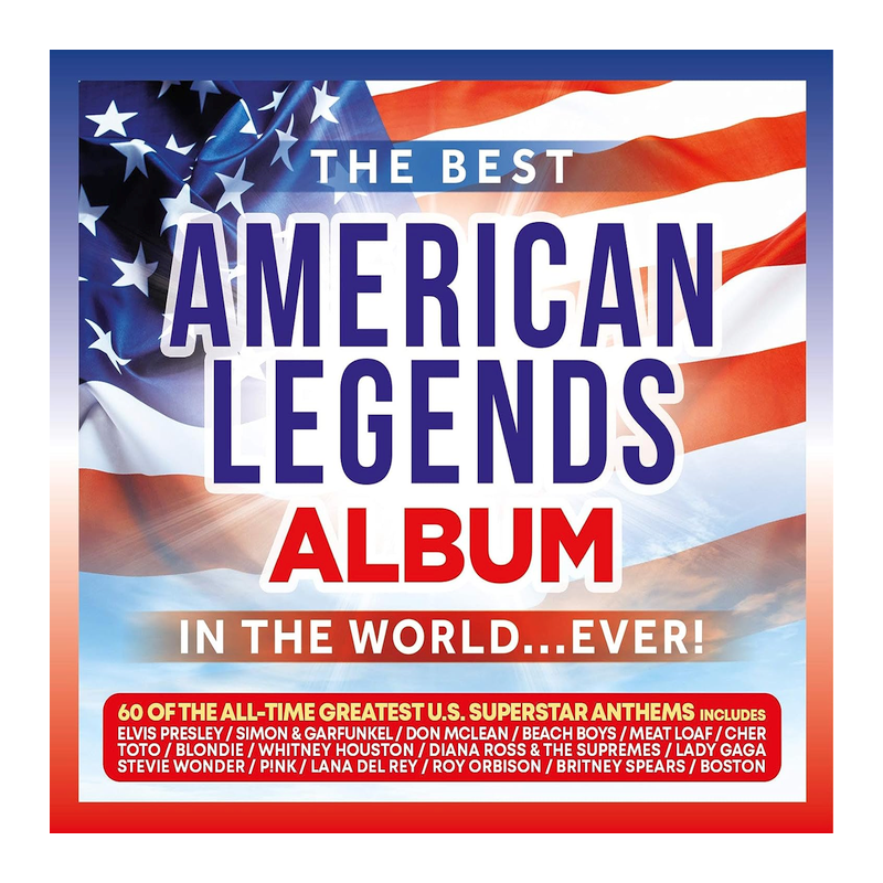 Kompilace - The best american legends album in the world, 2CD, 2020