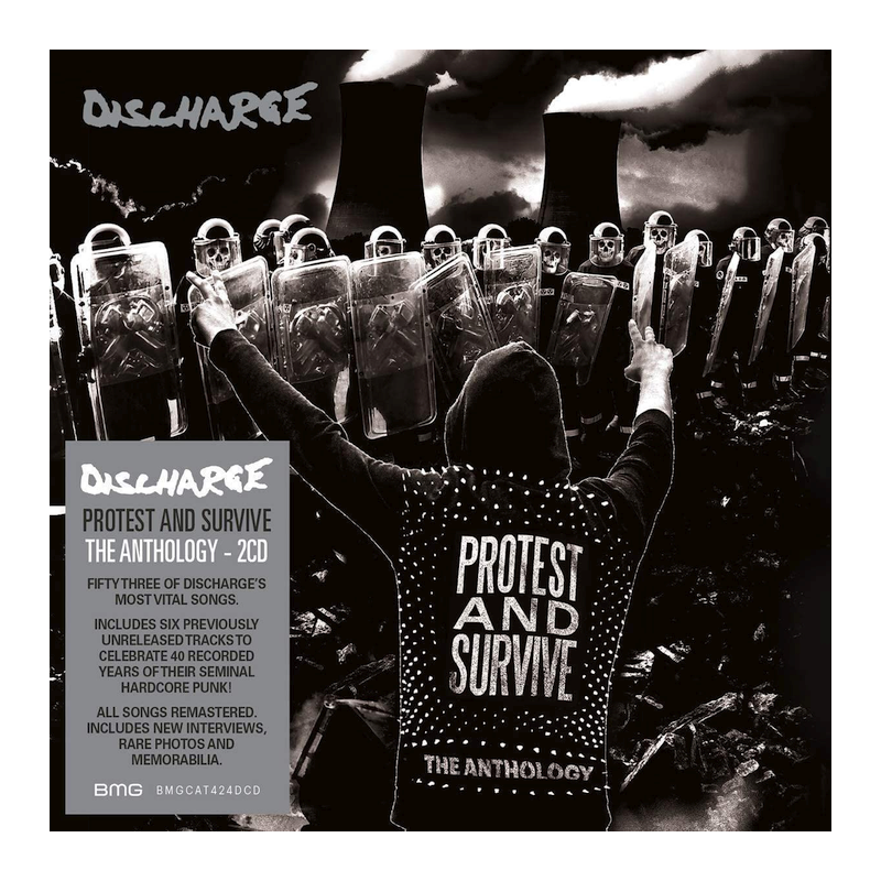 Discharge - Protest and survive-The anthology, 2CD, 2020