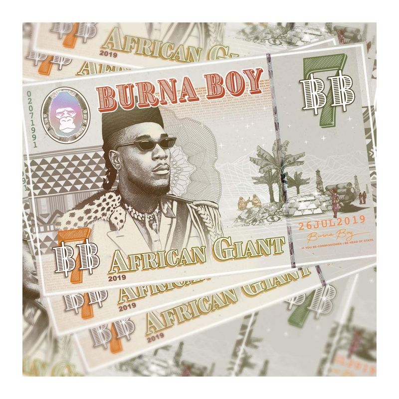 Burna Boy - African giant, 1CD, 2020
