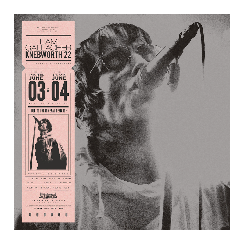 Liam Gallagher - Knebworth 22-Live, 1CD, 2023