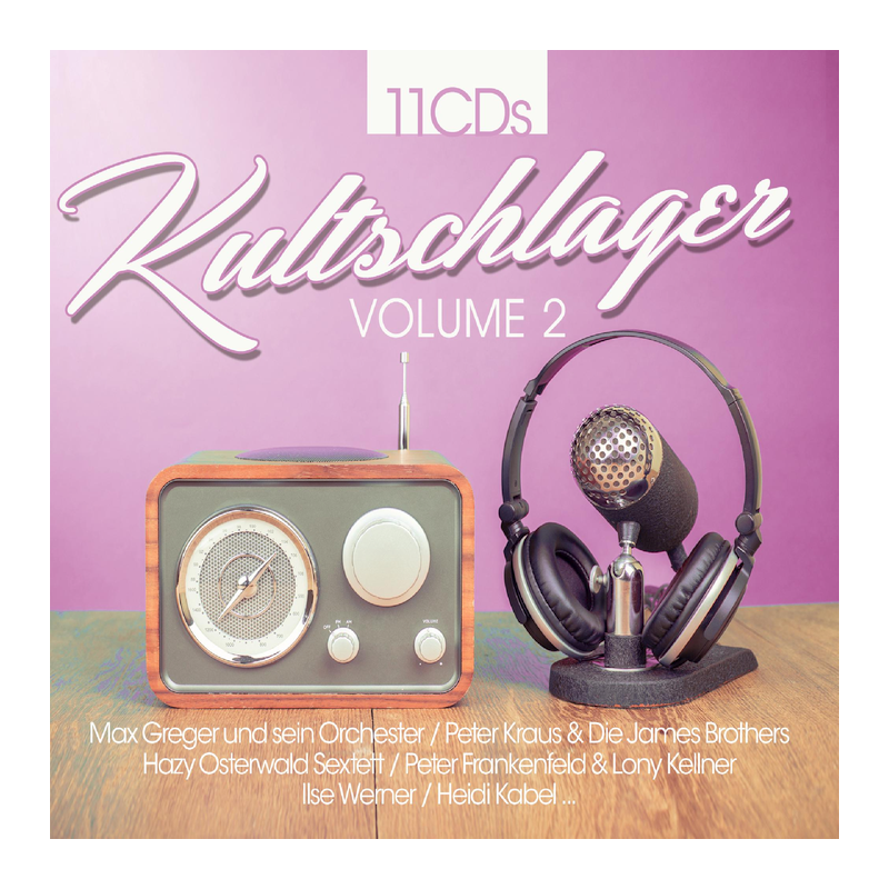 Kompilace - Kultschlager-Volume 2, 11CD, 2020