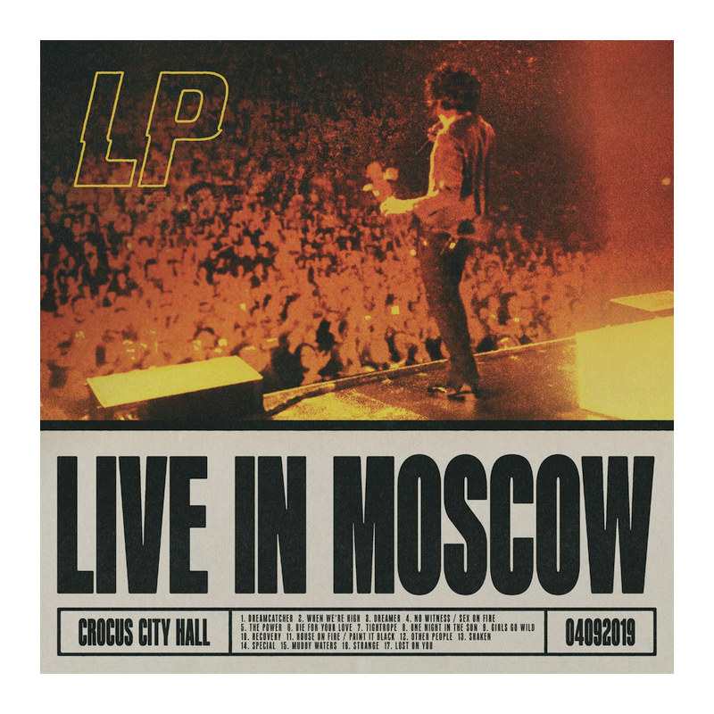 LP - Live in Moscow, 1CD, 2020
