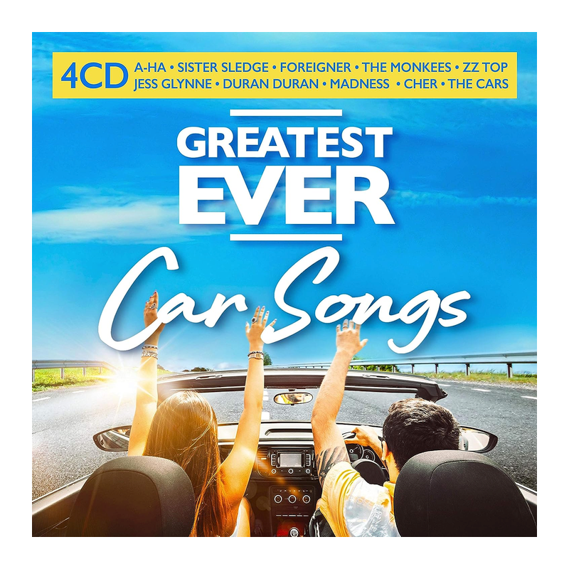 Kompilace - Greatest ever car songs, 4CD, 2020