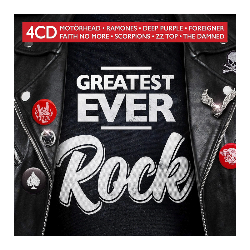 Kompilace - Greatest ever rock, 4CD, 2020
