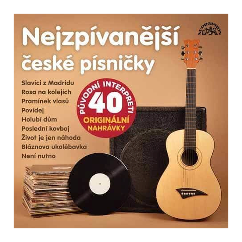 Kompilace - Nejzpívanější české písničky, 2CD, 2019