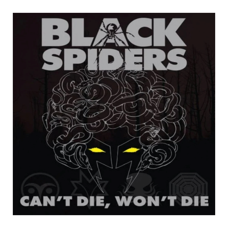 Black Spiders - Can't die, won't die, 1CD, 2023