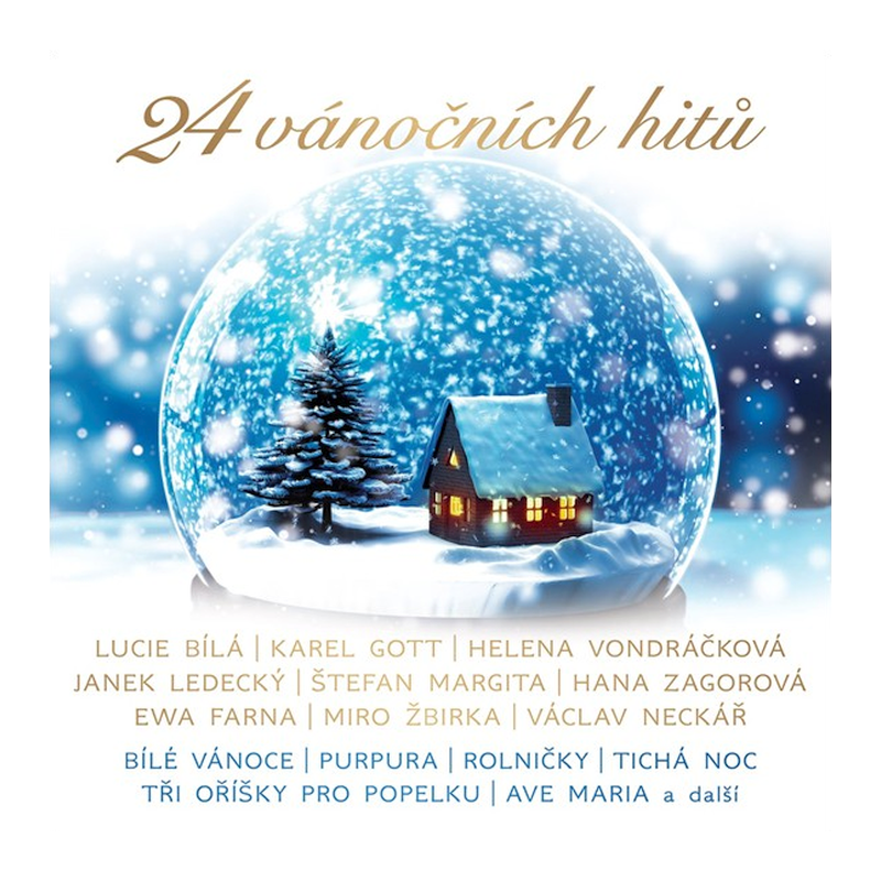 Kompilace - 24 vánočních hitů, 1CD, 2019
