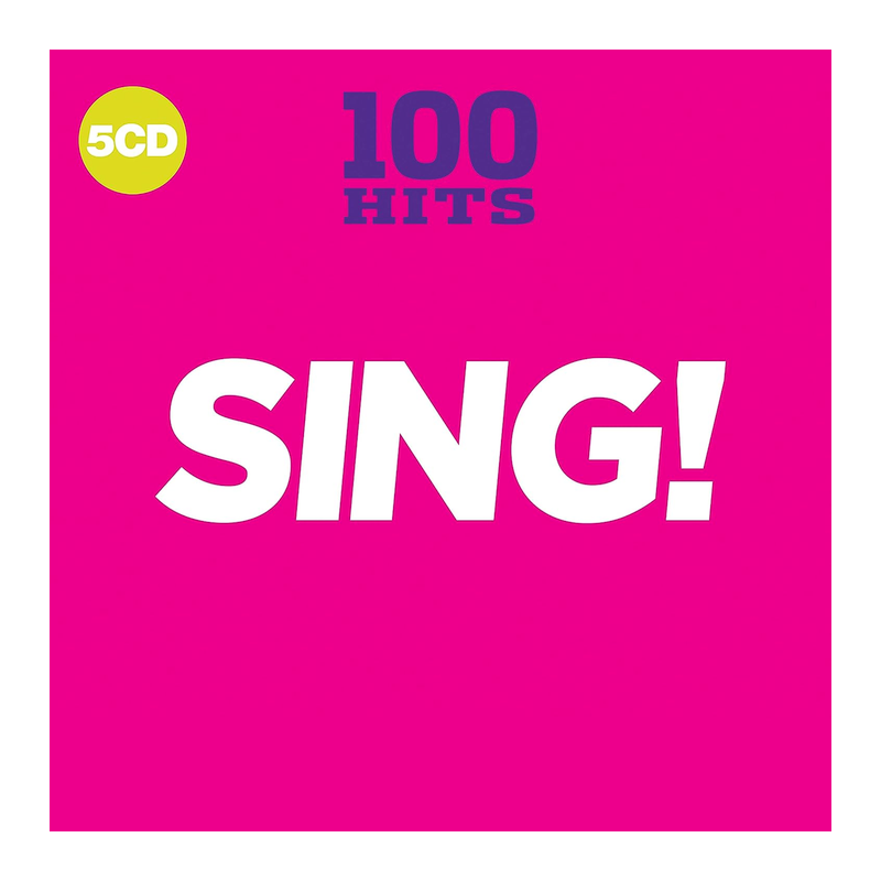 Kompilace - 100 hits-Sing!, 5CD, 2018