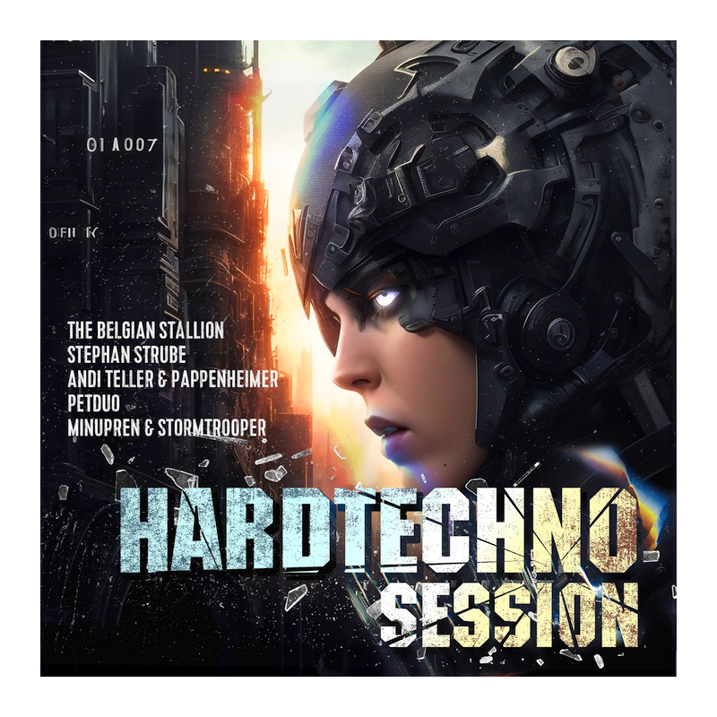 Kompilace - Hardtechno session, 1CD, 2023