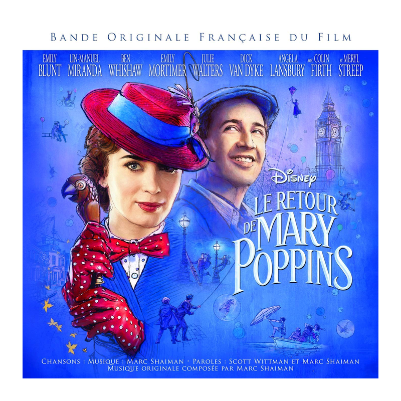 Soundtrack - Mary Poppins returns, 1CD, 2018