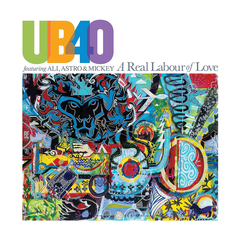 UB40 Feat. Ali, Astro & Mickey - A real labour of love, 1CD, 2018